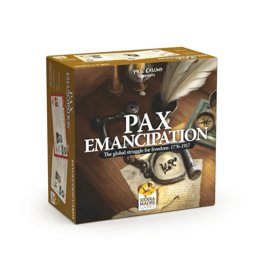 ION Game Design Pax Emancipation jeu société 1-3 joueurs