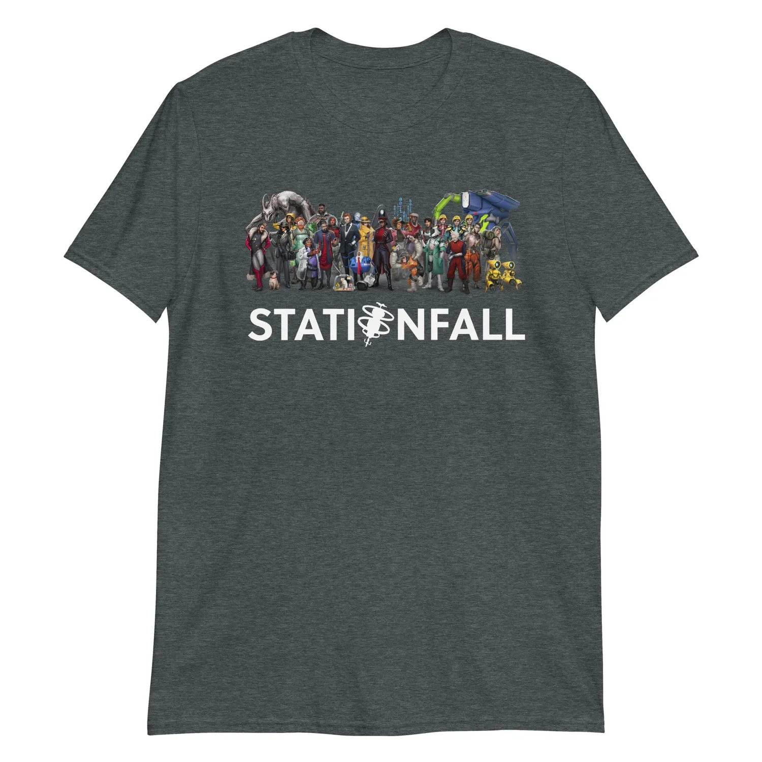 ION Game Design Stationfall t-shirt crew coton noir