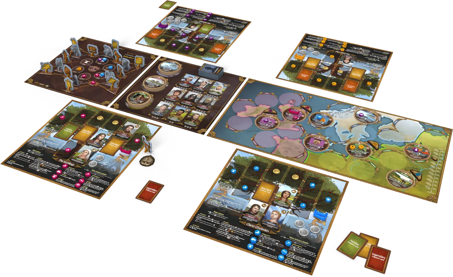 ION Game Design Vendel to Viking jeu de société dynastie retail