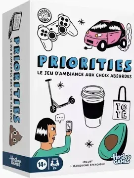 Flip Flap Editions Priorities jeu de cartes débat