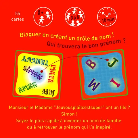 Flip Flap Monsieur et Madame jeu d'ambiance