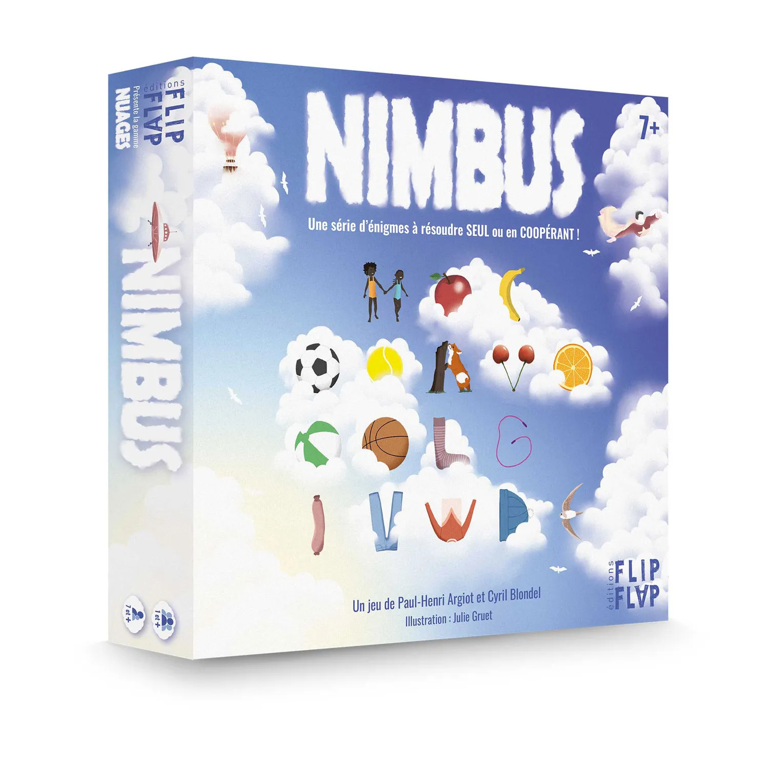 Flip Flap Editions Nimbus jeu de cartes nuages