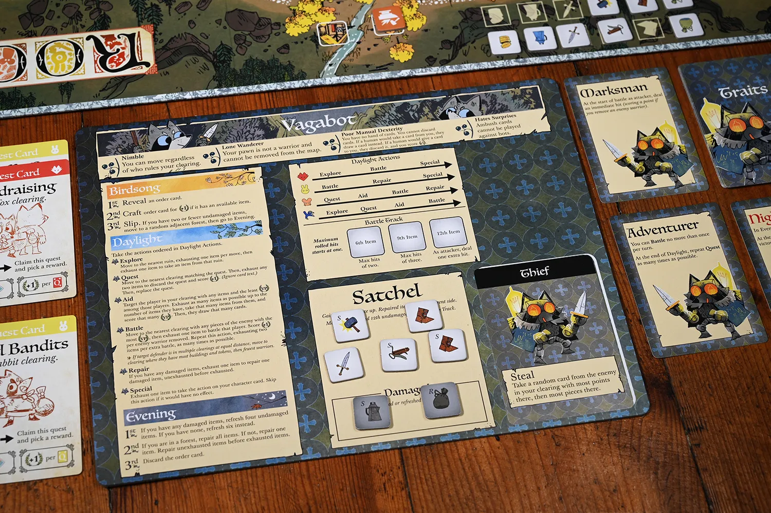 Leder Games Root Clockwork extension solo coop