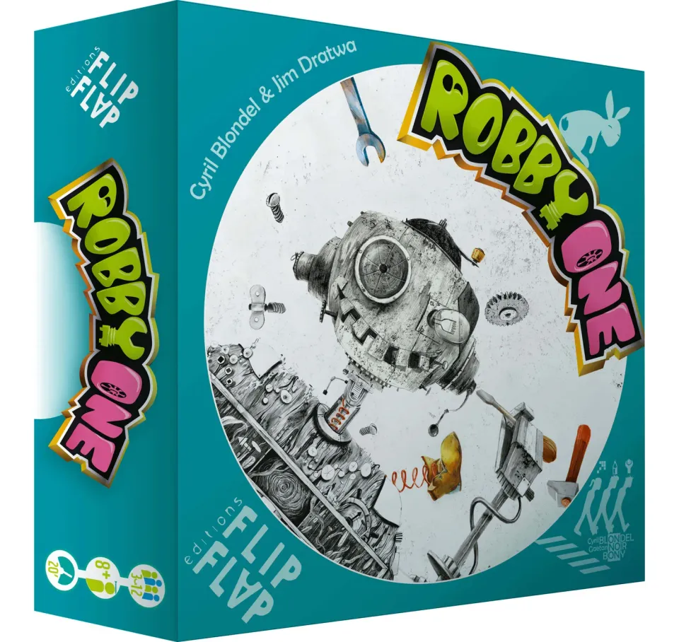 Flip Flap Editions Robby One jeu de cartes rapide