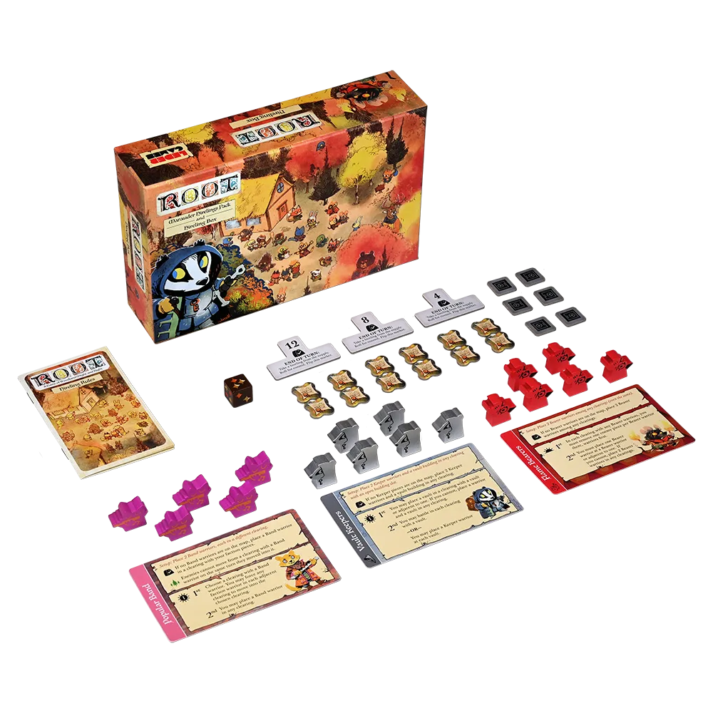 Leder Games Root Marauder Hirelings Pack extension boîte