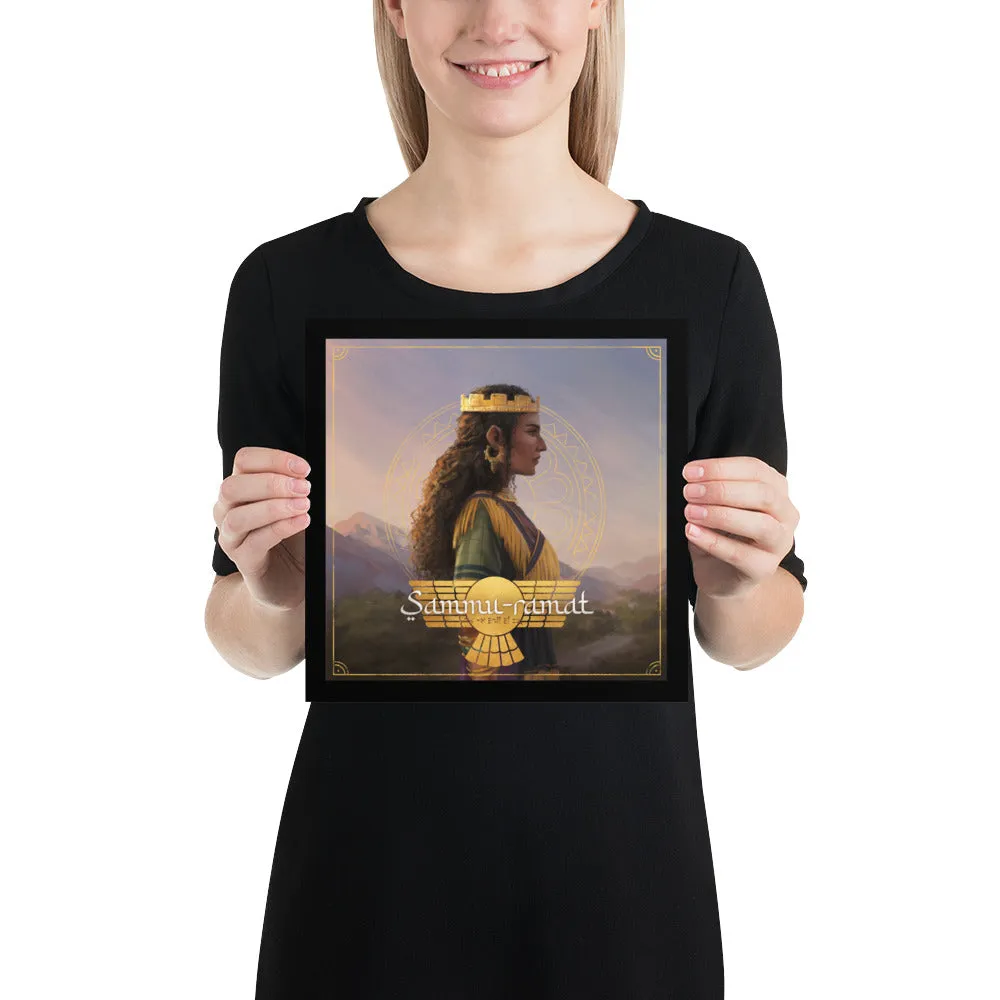 ION Game Design Sammu-ramat poster box art mat épais