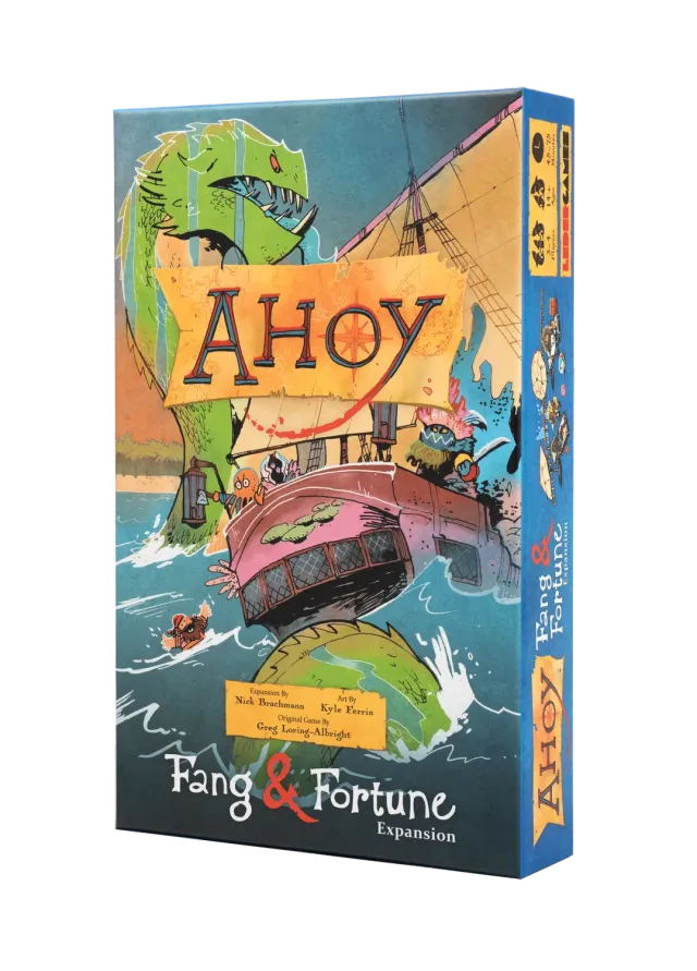 Leder Games Ahoy Fang Fortune extension 2-4 joueurs