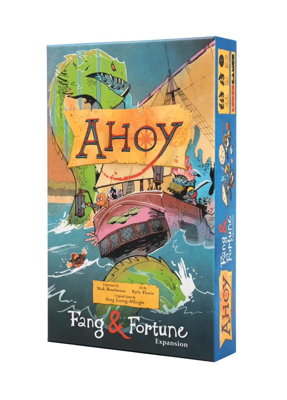 Leder Games Ahoy Fang Fortune extension 2-4 joueurs