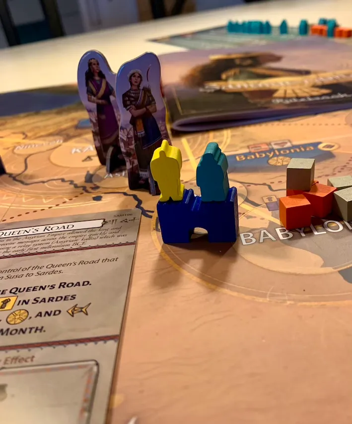 ION Game Design Sammu-ramat jeu de société coopératif