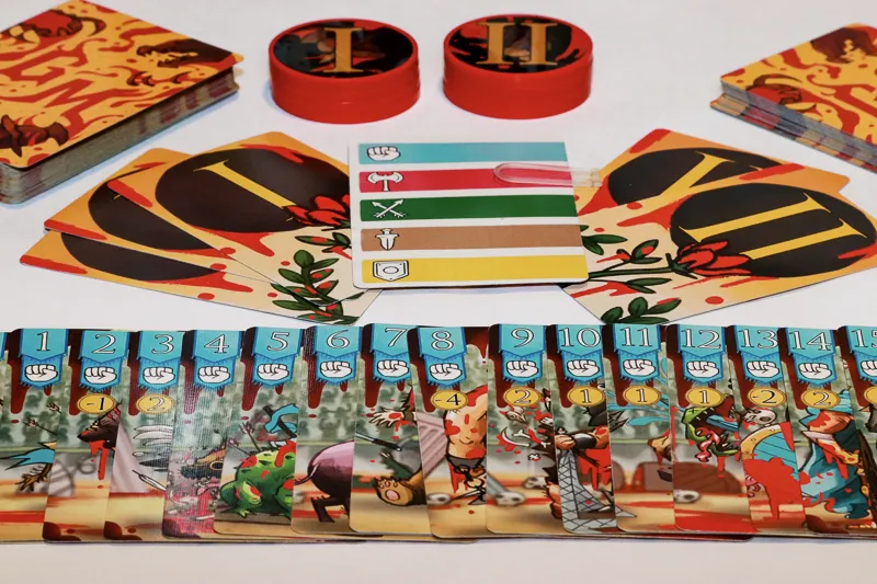 Inside Up Games Gorus Maximus jeu de plis arène