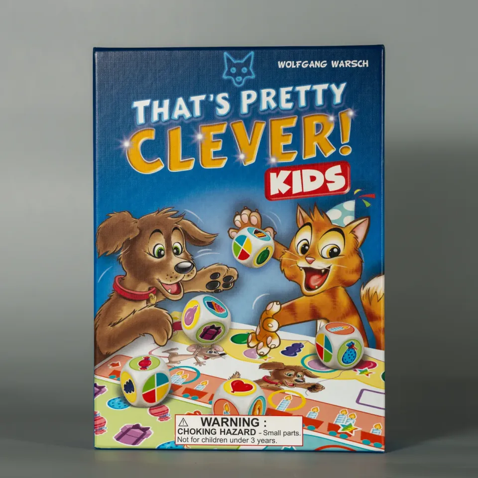 CMYK That's Pretty Clever Kids jeu de dés enfants combos