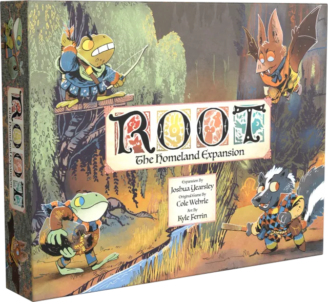 Leder Games Root Homeland extension 3 factions