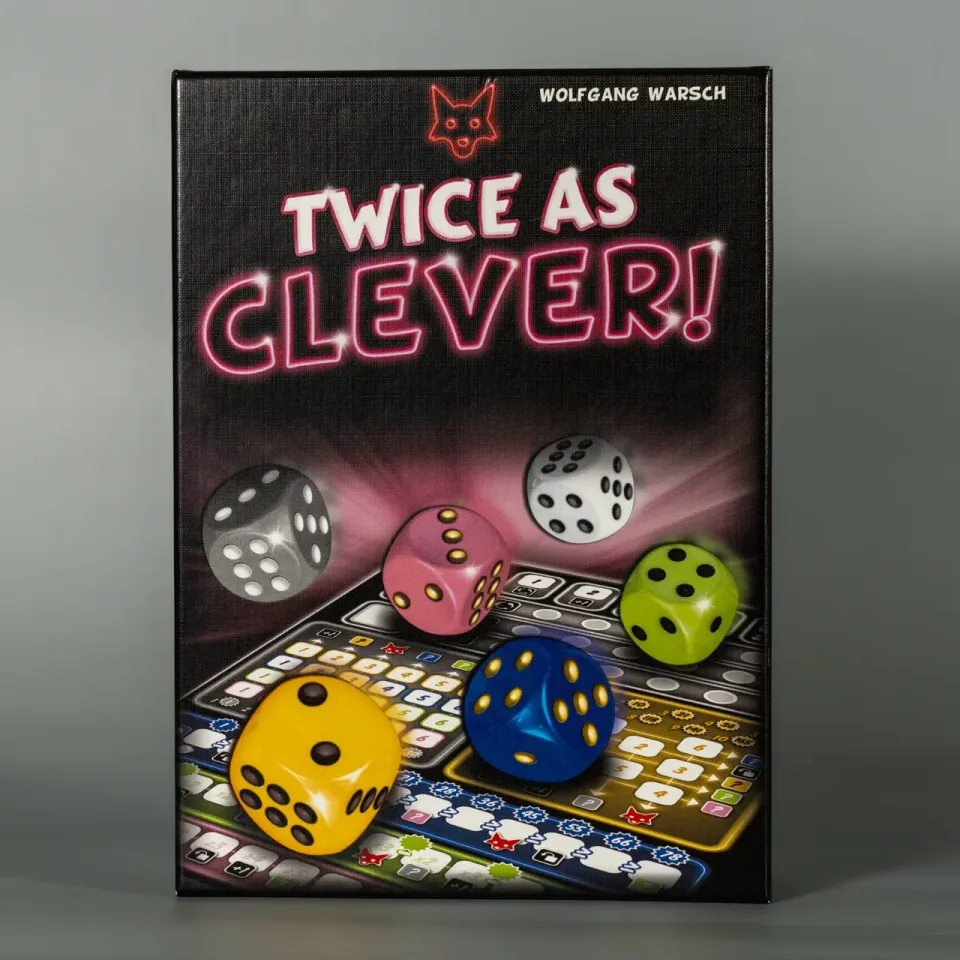 CMYK Twice as Clever jeu de dés deuxième volet