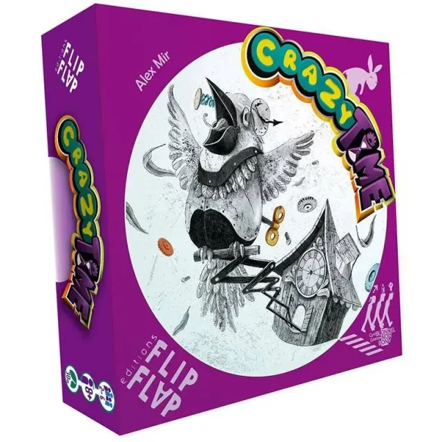 Flip Flap Crazy Time jeu de cartes ambiance