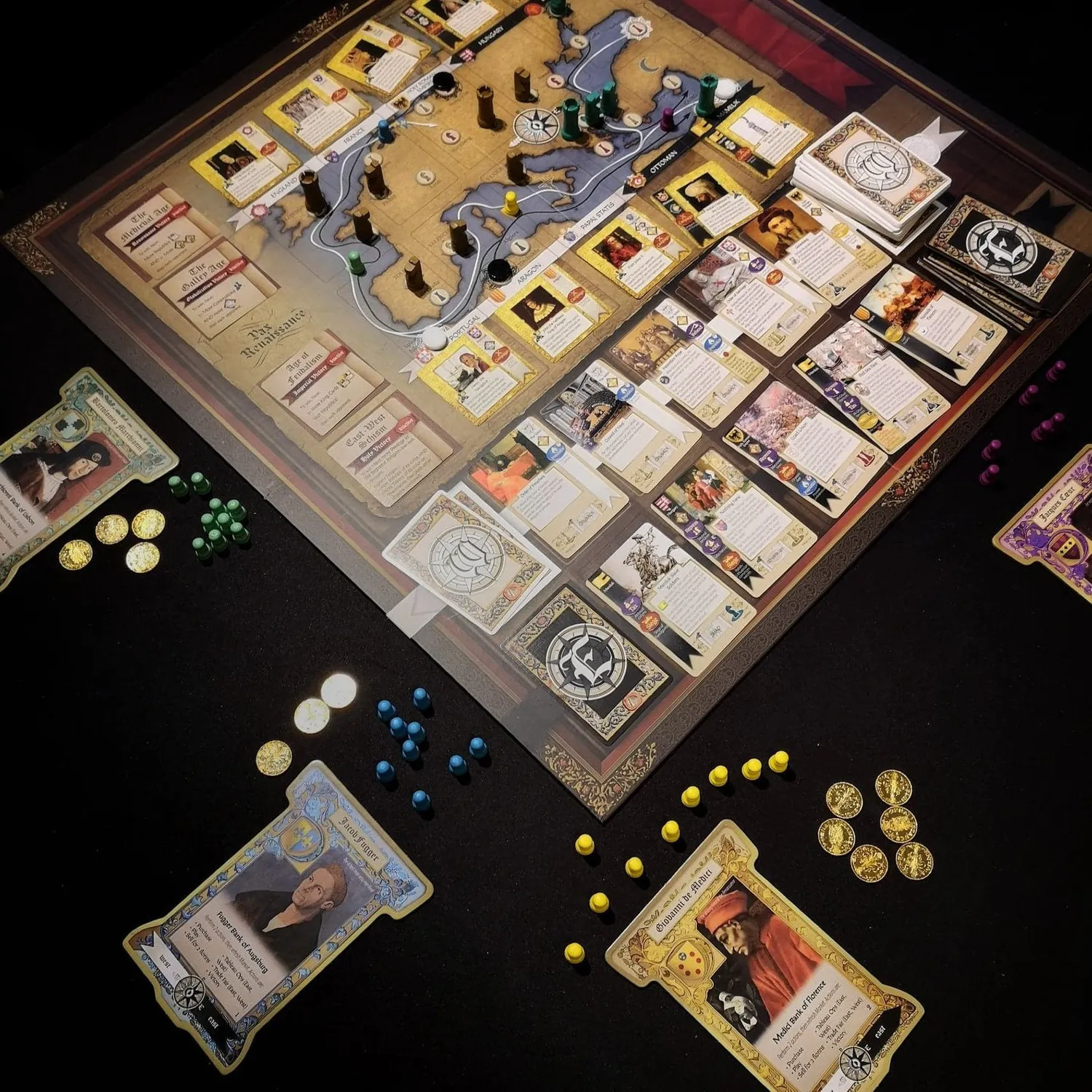 ION Pax Renaissance 2e édition jeu de société banquier