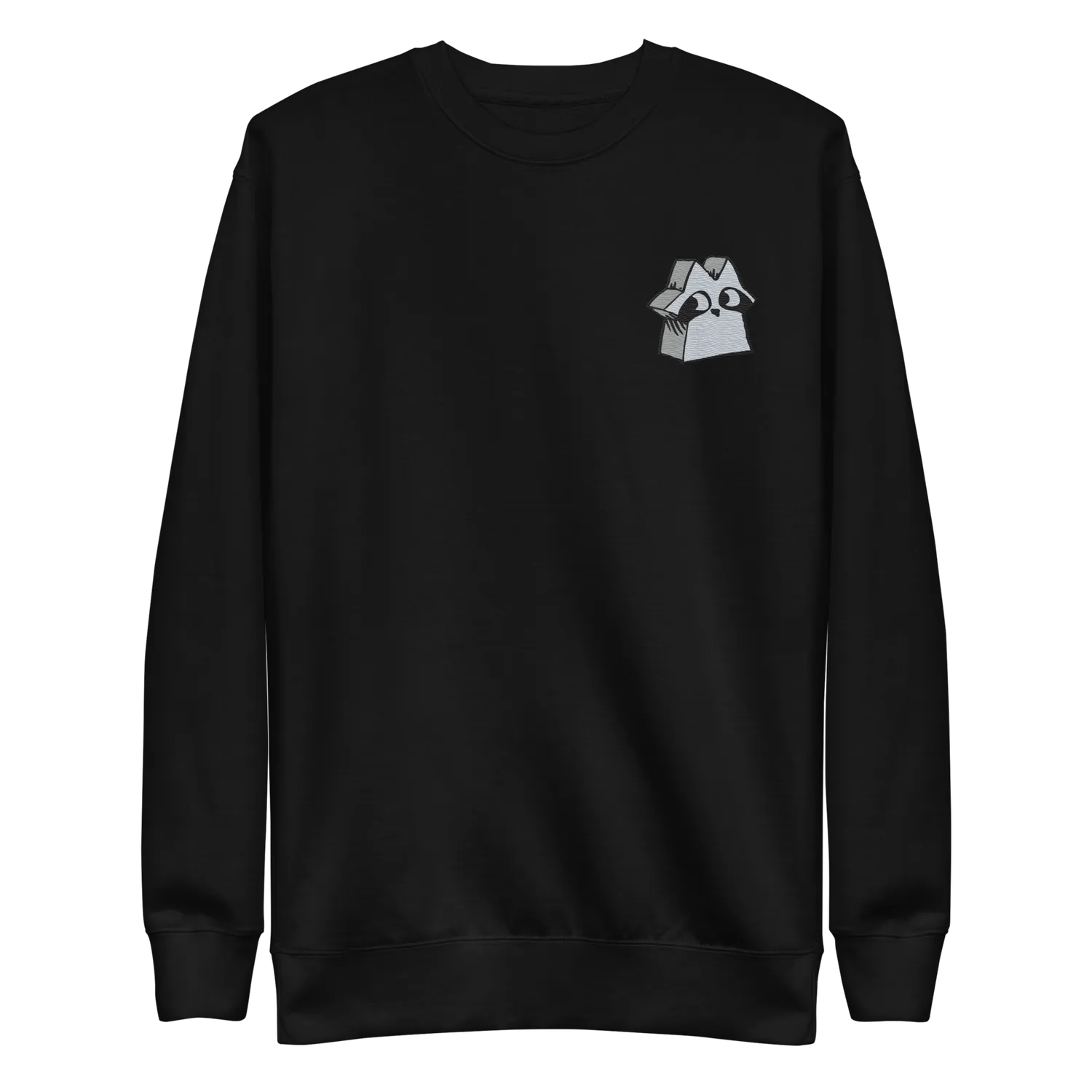 Leder Games Root Vagabond sweat col rond coton noir M