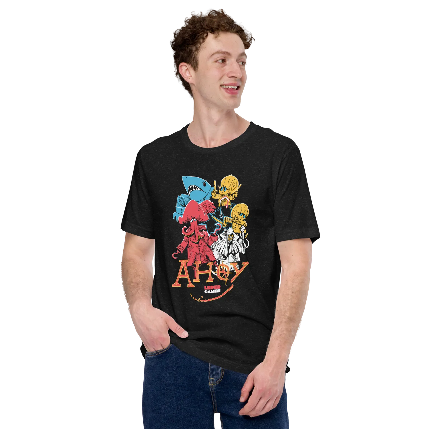 Leder Games Ahoy t-shirt coton unisexe visuel exclusif