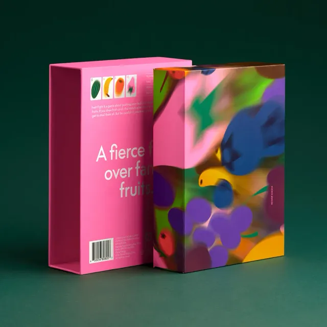 CMYK Fruit Fight jeu de société carton 10 jeux ambiance