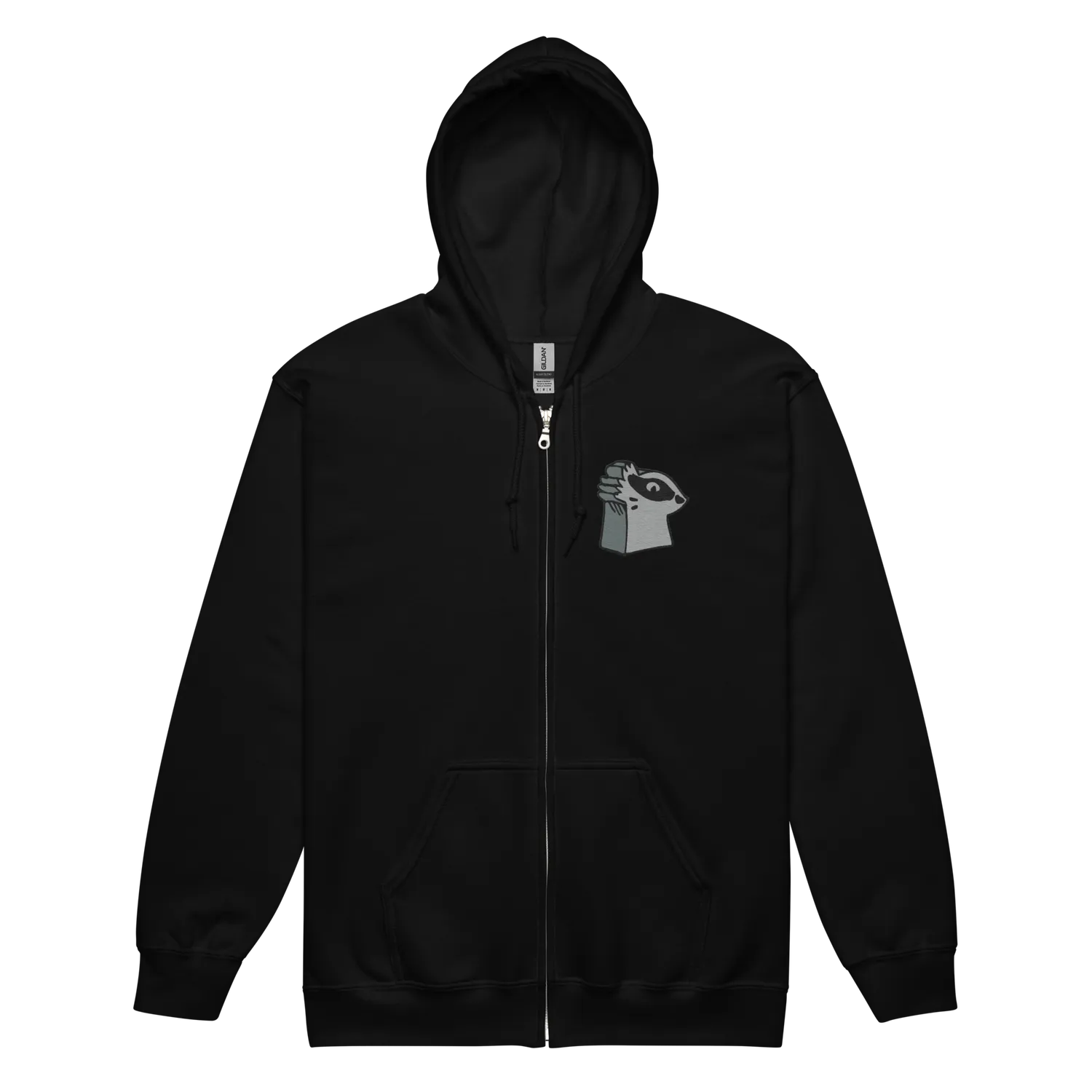 Leder Games Root Keepers sweat zippé noir S molleton doux