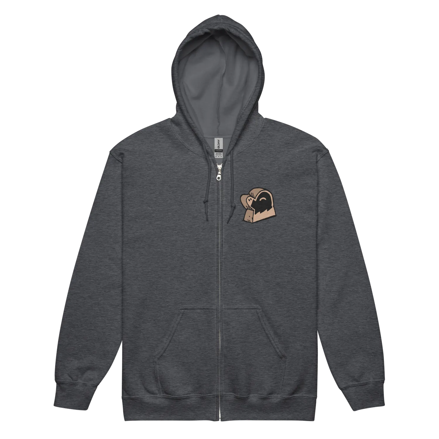 Leder Games Root Underground Duchy sweat zippé noir capuche