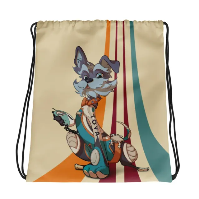 ION Game Design Fluffy Frontier Tova sac à dos cordon 38x43 cm