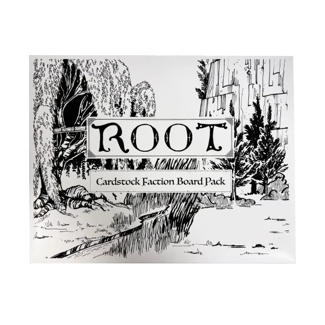 Leder Games Root pack plateaux faction carton fin rangement