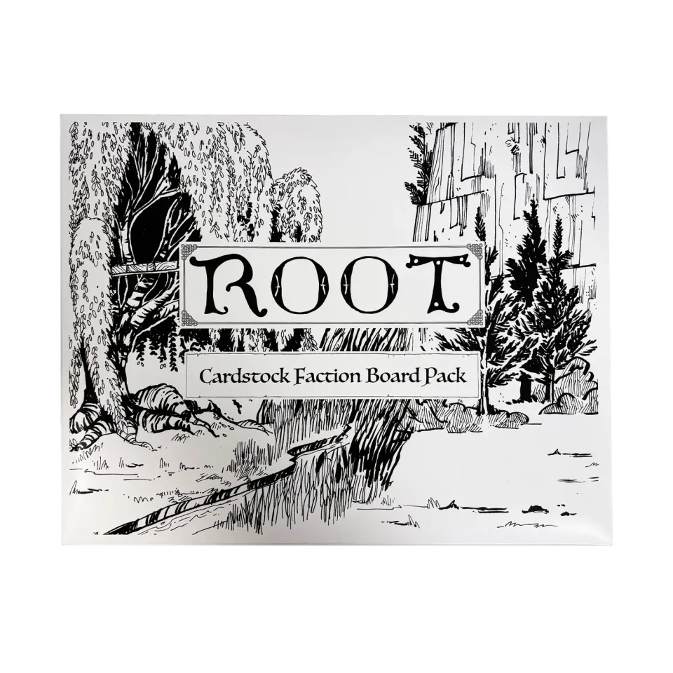 Leder Games Root pack plateaux faction carton fin rangement