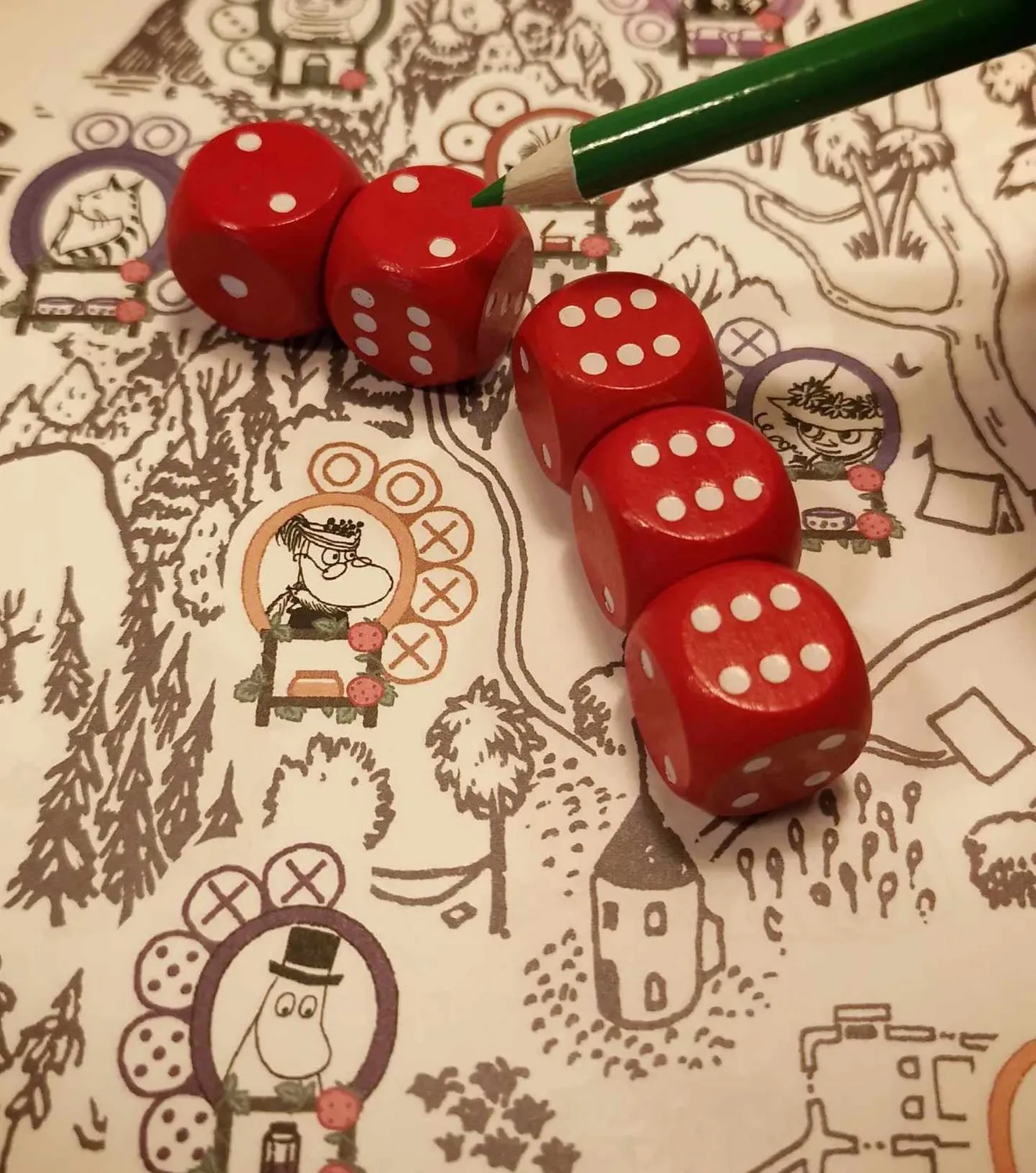 ION Game Design Stegegets Moomin jeu de société famille