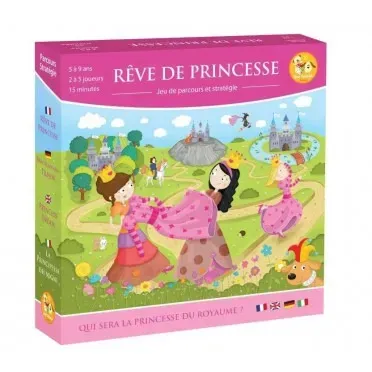 Flip Flap Editions Rêve de princesse livre jeu enfant