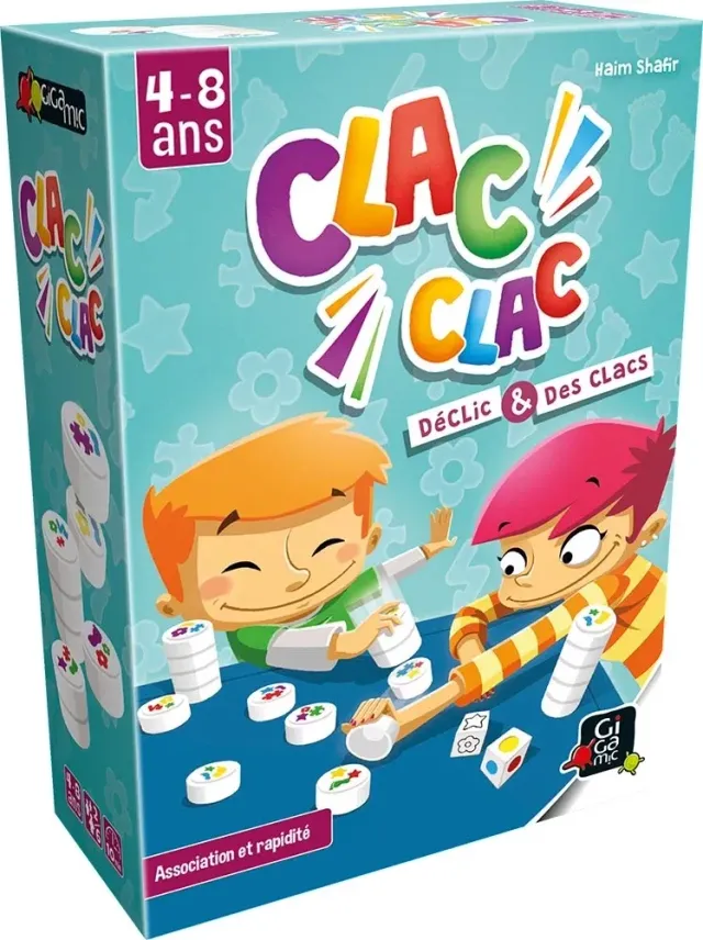 Flip Flap Editions Clac Clac jeu de cartes rapidité