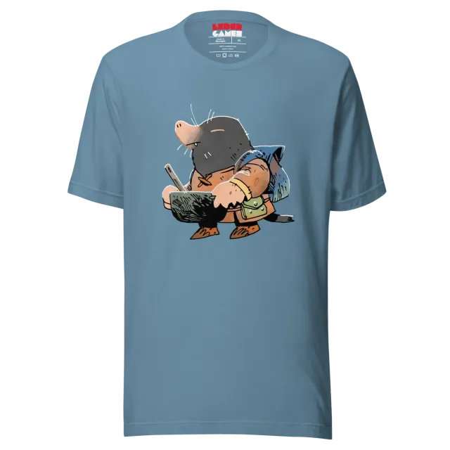Leder Games Root Underground Duchy t-shirt ash léger