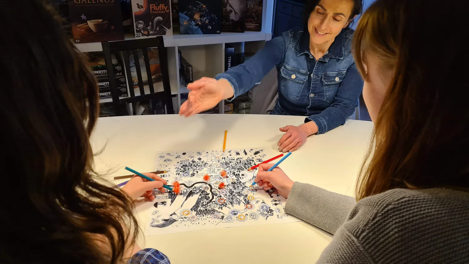 ION Game Design StegegetS Moomin jeu roll & write famille