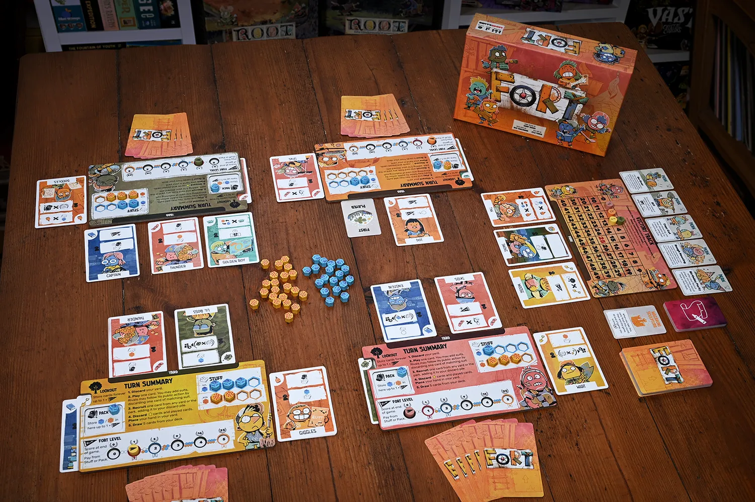 Leder Games Fort jeu de cartes 2-4 joueurs construction