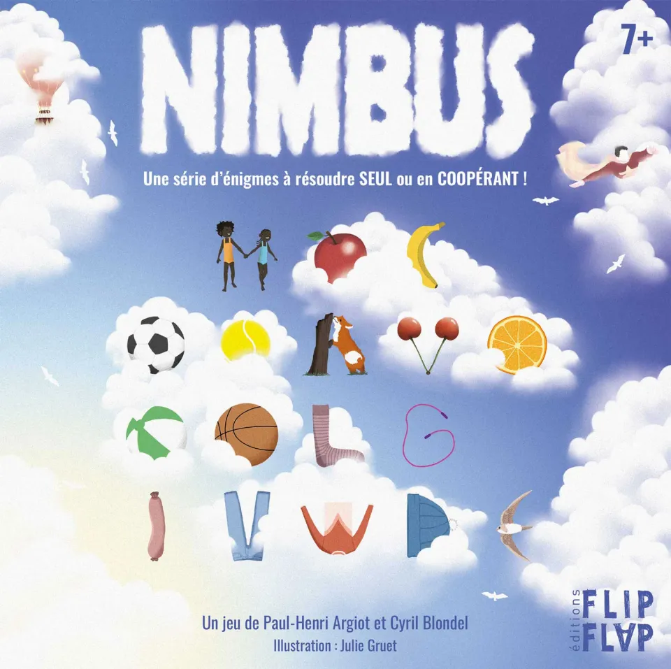 Flip Flap Editions Nimbus jeu de cartes nuages