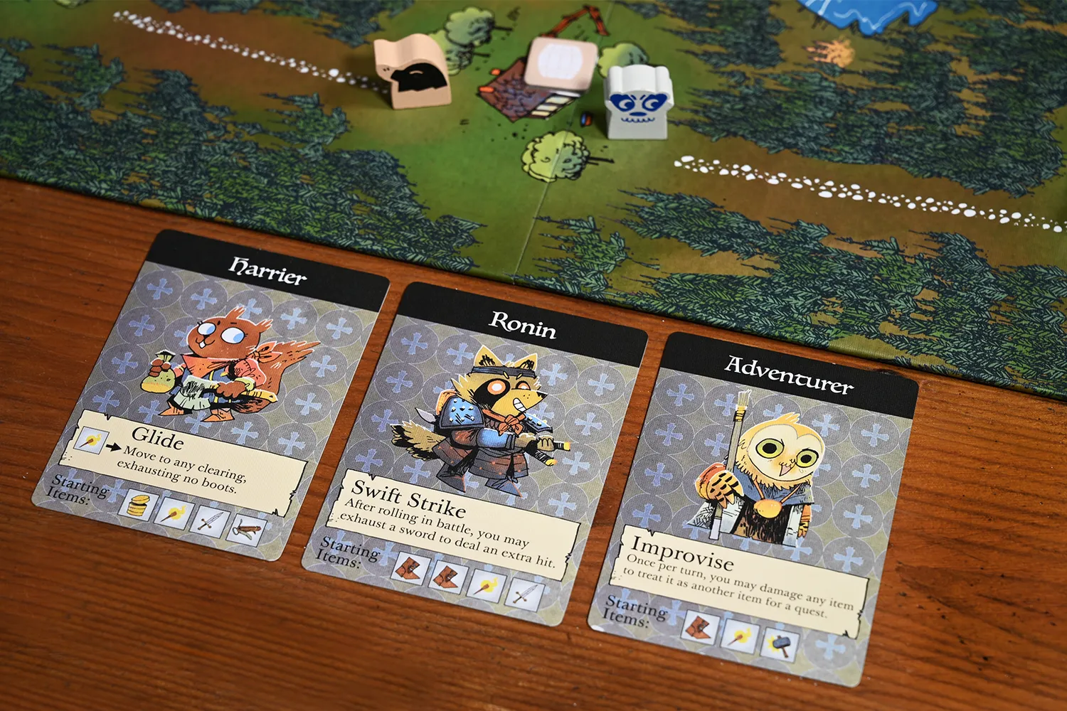 Leder Games Root Vagabond Pack extension 7 meeples