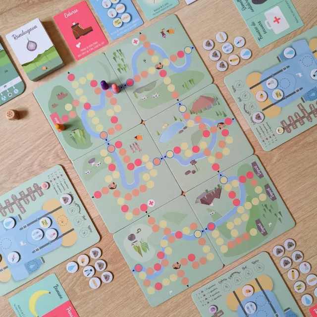 Benjamin Roucayrol Randognon jeu de plateau Trail Survie
