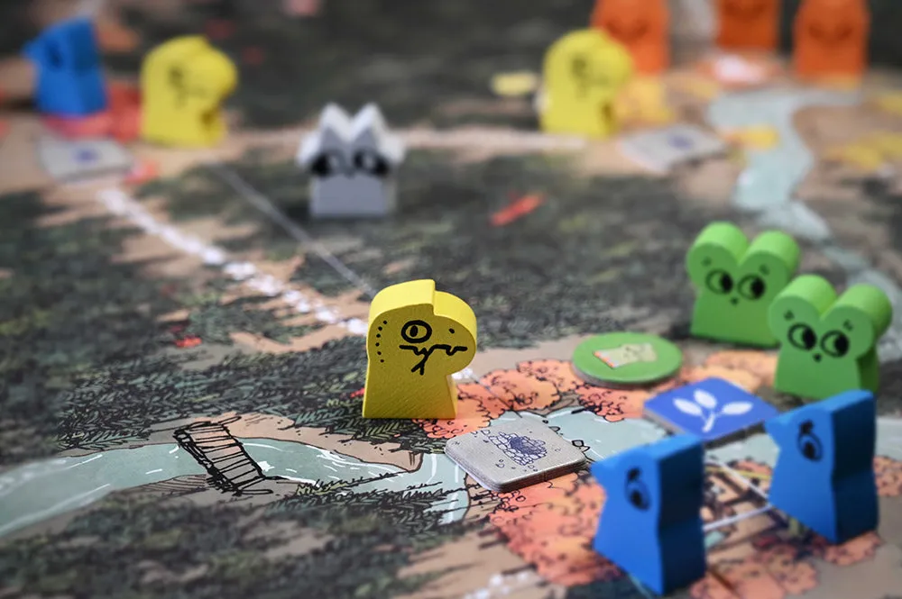 Leder Games Root Riverfolk Hirelings Pack extension