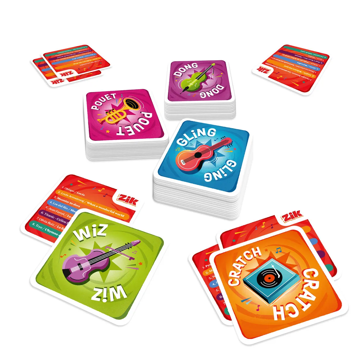 Flip Flap ZiK jeu d’ambiance blind test musical
