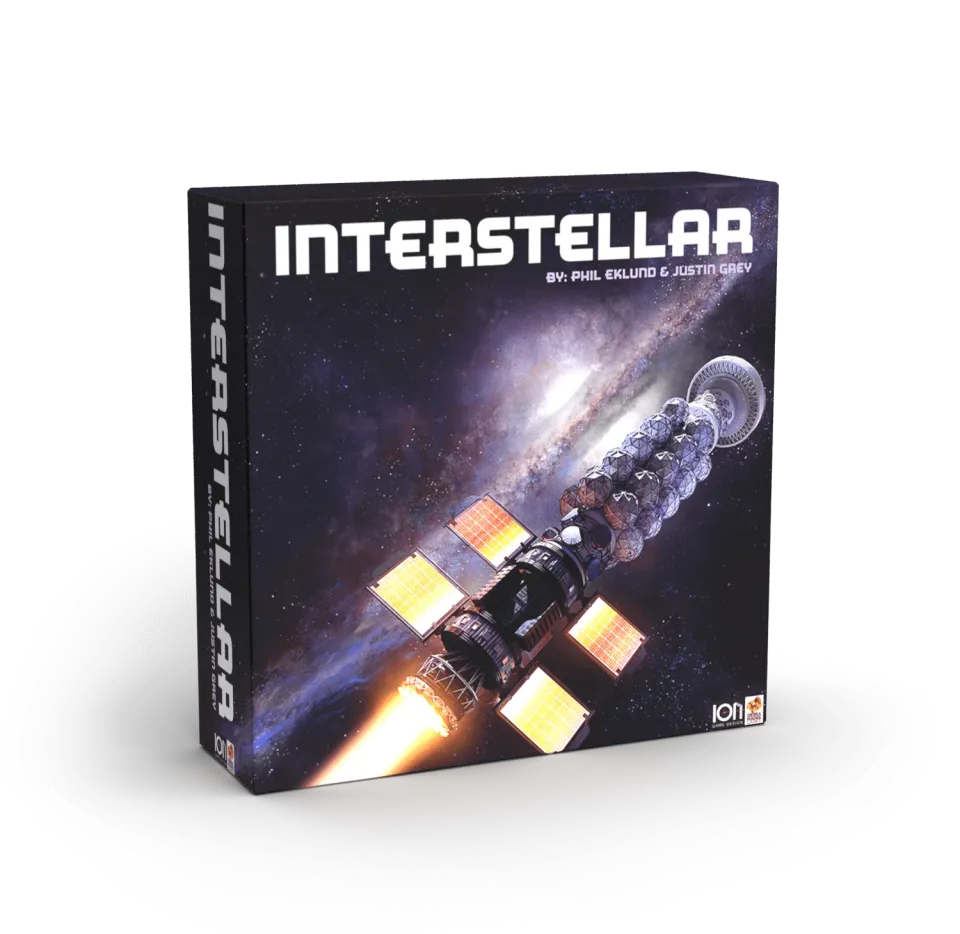 ION Game Design Interstellar jeu de sociétét spatial solo
