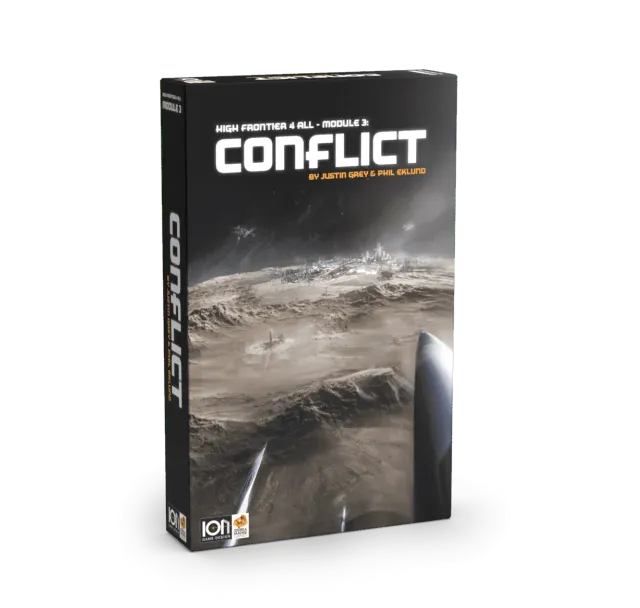 ION Game Design High Frontier 4 Conflict extension module 3 espace