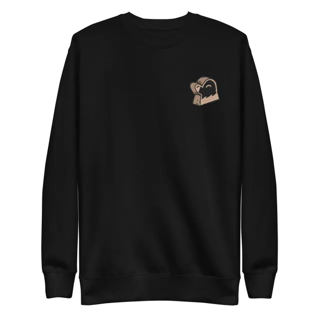 Leder Games Root Underground Duchy Meeple sweat noir S brodé