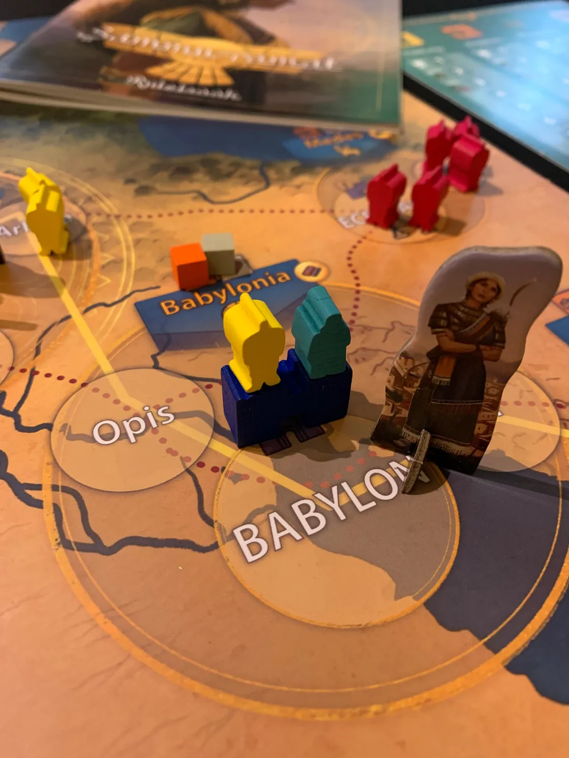 ION Game Design Sammu-ramat jeu de société historique coop