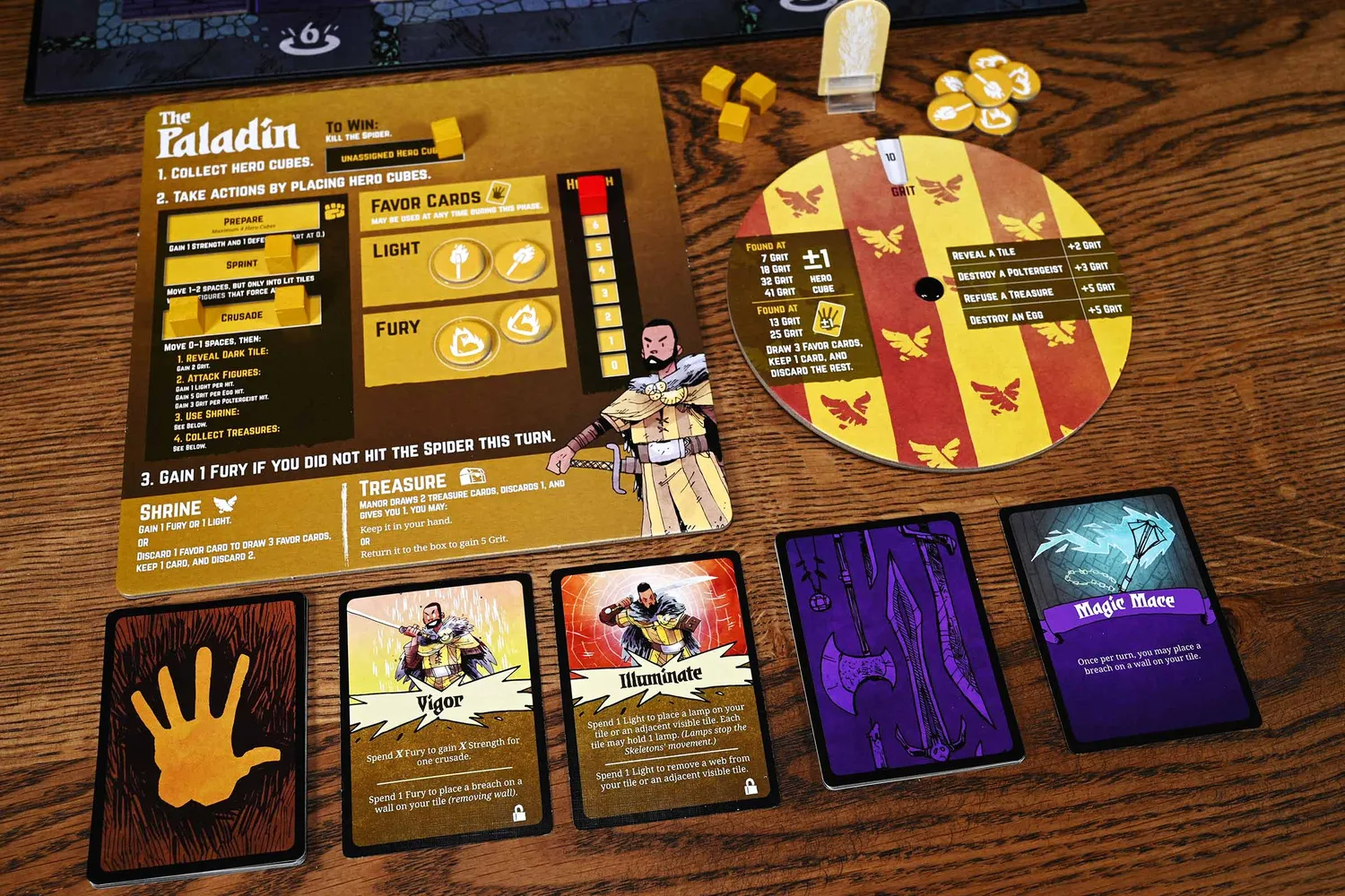 Leder Games Vast Mysterious Manor jeu de base manoir asymétrique