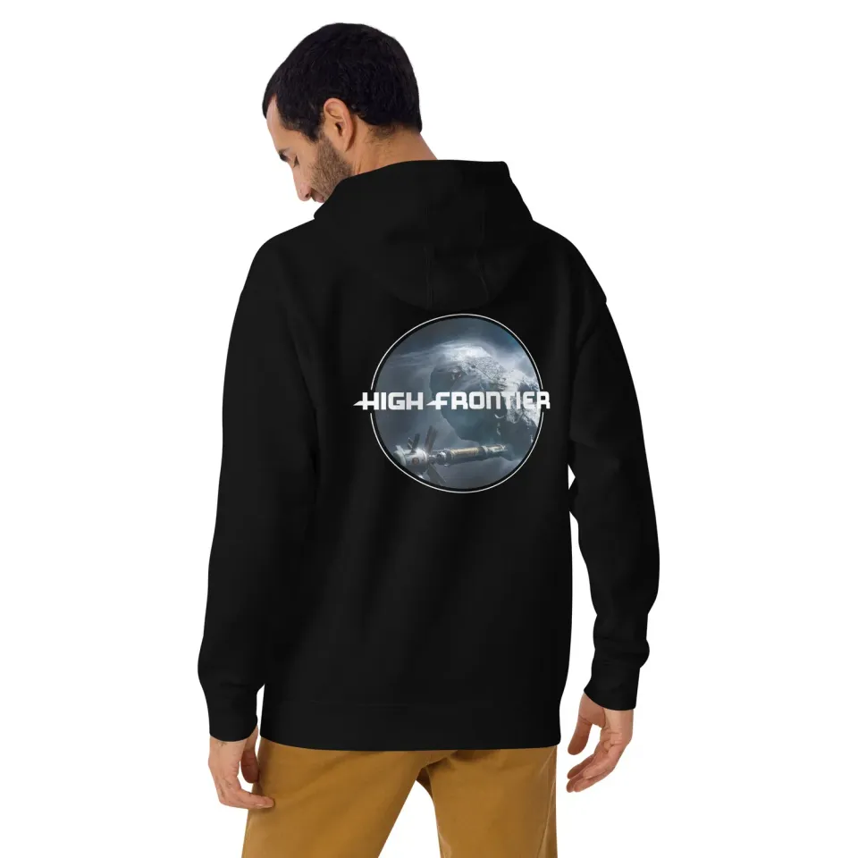 ION Game Design High Frontier sweat à capuche noir coton