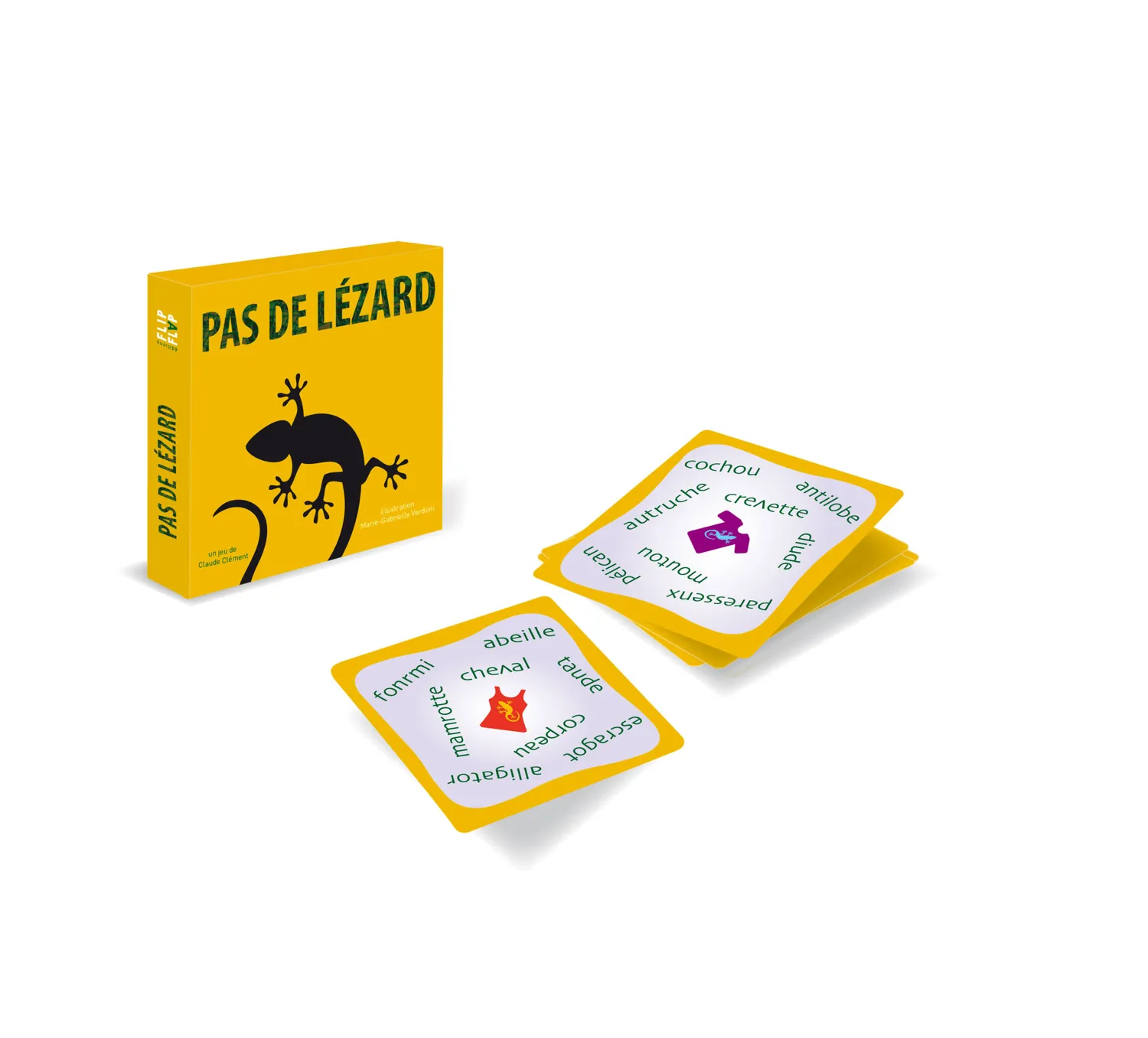 Flip Flap Pas de Lézard jeu d’ambiance rapide