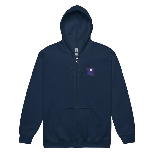 Leder Games Root Corvid Conspiracy hoodie zippé marine