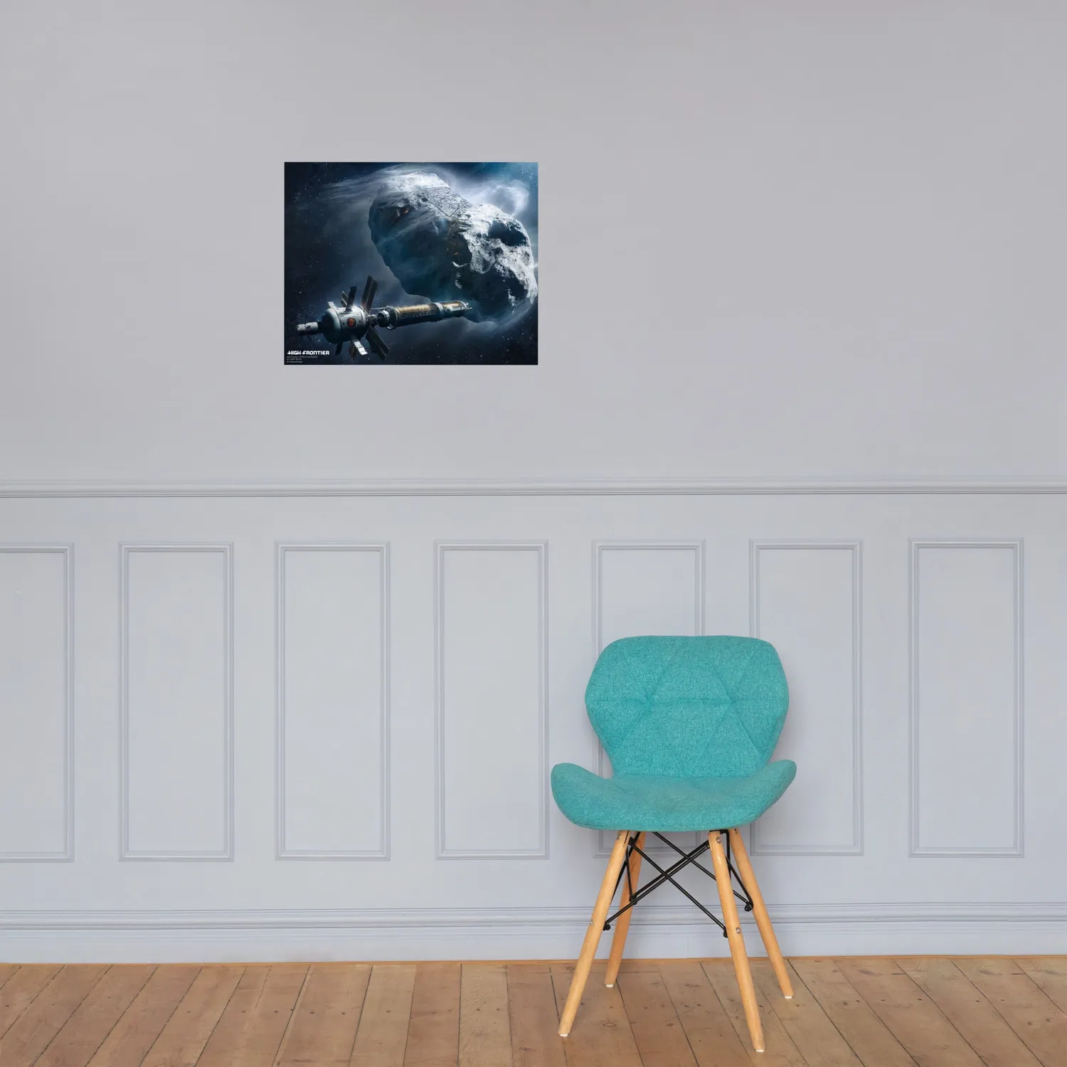 ION Game Design High Frontier 4 All poster 20x16 mat