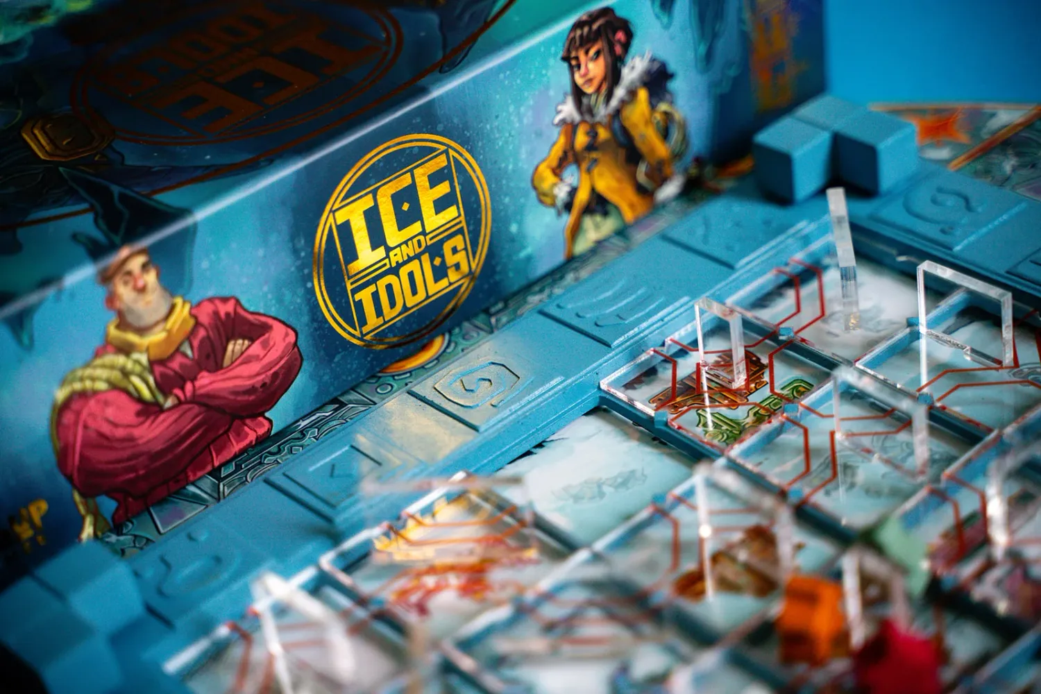 Inside Up Games Ice and Idols jeu société base aventure