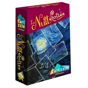 Flip Flap Cartzzle La nuit étoilée puzzle cartes solo