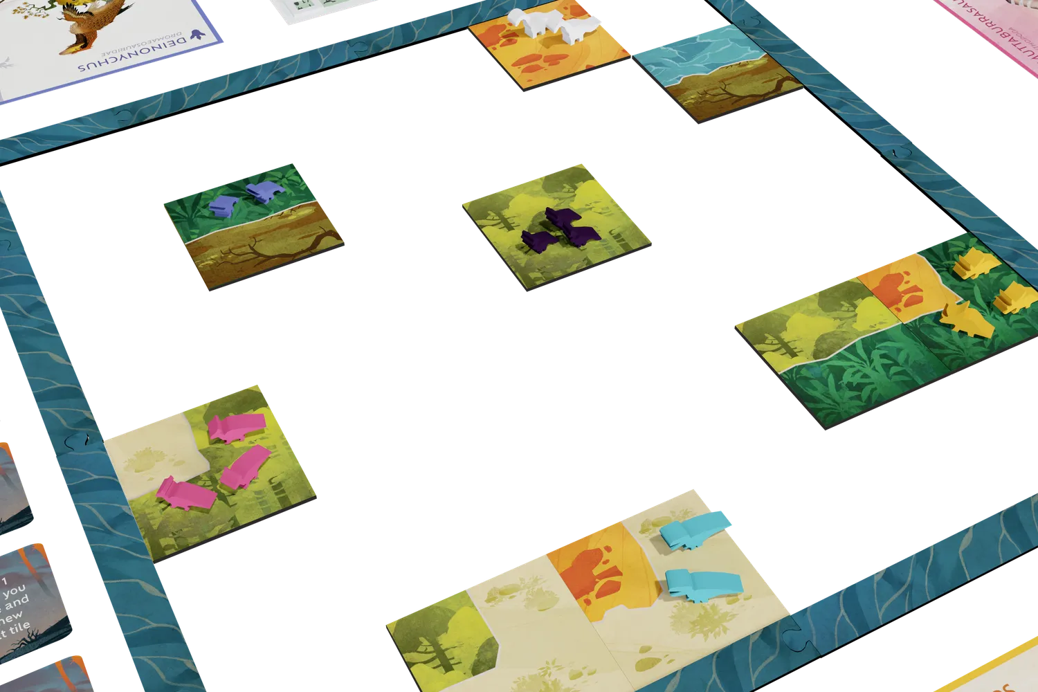 ION Dino Dynasty jeu de société dinosaures retail